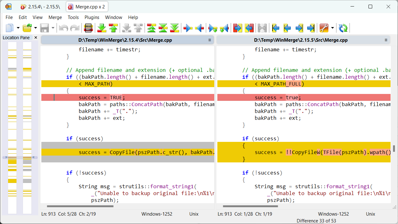 Resource 'WinMerge'